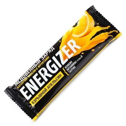 Леовит Energizer - Батончик-мюсли с фруктами Взрывной апельсин 40 гр