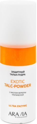 Aravia Professional Exotic Talc-Powder - Защитный тальк-пудра с экстрактом вербены тропической 150 мл Aravia Professional (Россия) купить по цене 406 руб.