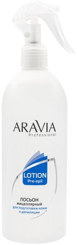 Aravia Мицеллярный лосьон для подготовки кожи к депиляции, 500 мл Aravia Professional (Россия) купить по цене 982 руб.