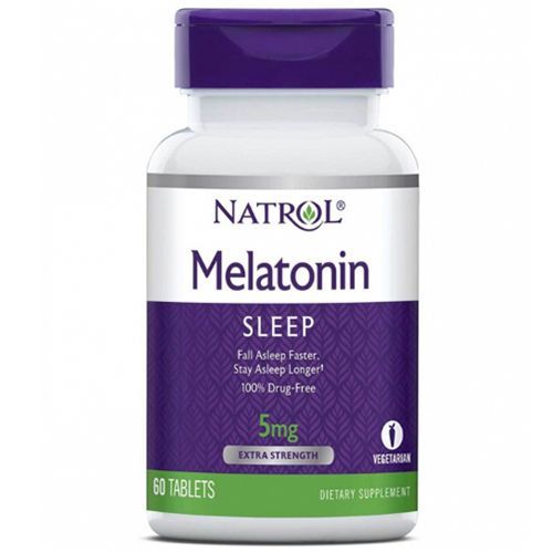 Мелатонин 5 мг, 60 таблеток Natrol (США) купить по цене 1 201 руб.