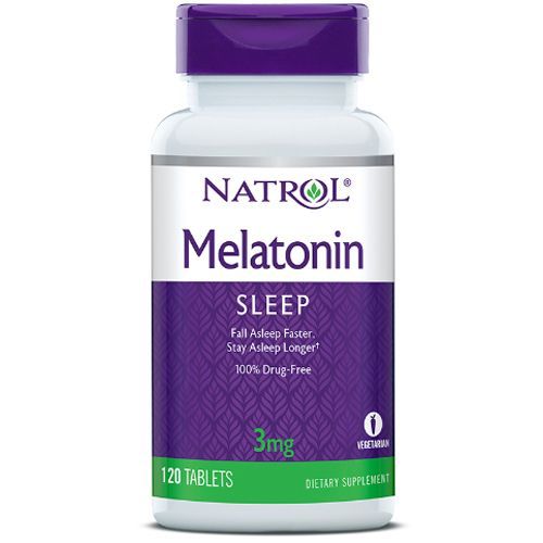 Мелатонин 3 мг, 120 таблеток Natrol (США) купить по цене 2 823 руб.