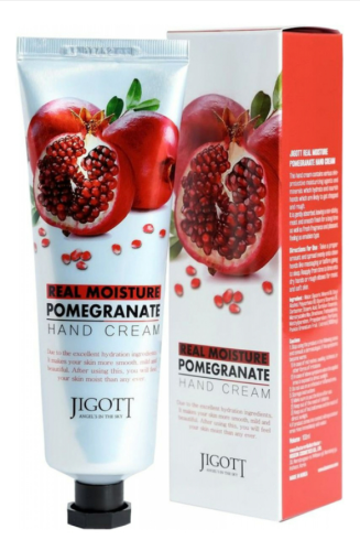 Увлажняющий крем для рук с экстрактом граната Real Moisture Pomegranate Hand Cream, 100 мл Jigott (Корея) купить по цене 170 руб.