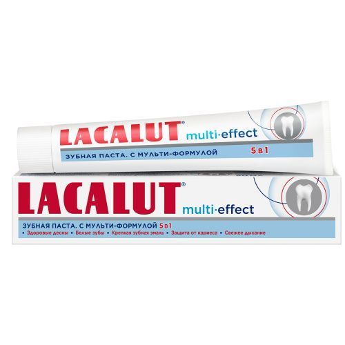 Зубная паста Multi-Effect, 50 мл Lacalut (Германия) купить по цене 281 руб.