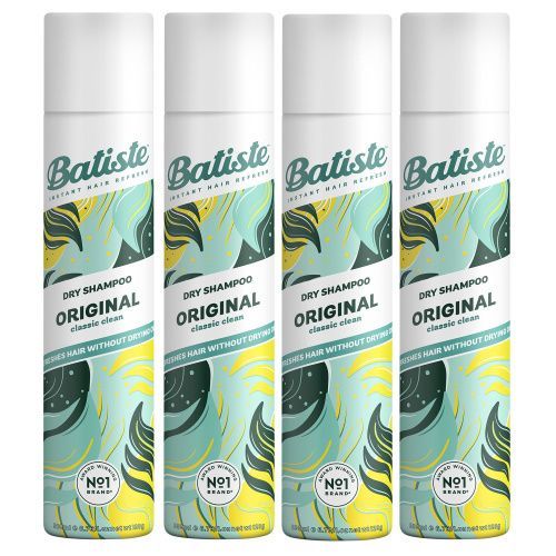 Комплект Original Сухой шампунь 4 шт х 200 мл Batiste Dry Shampoo (Великобритания) купить по цене 2 360 руб.