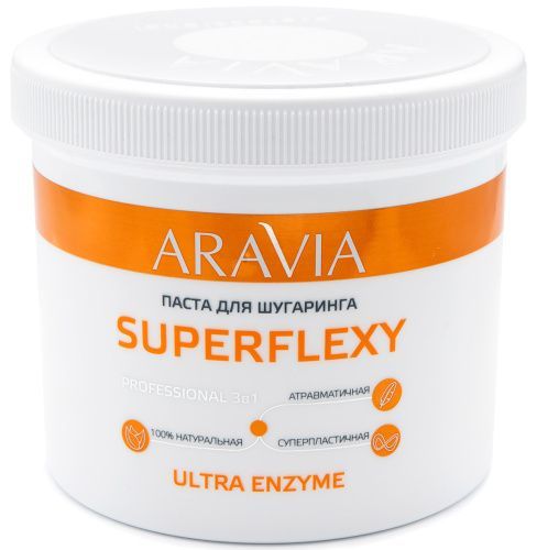 Aravia Professional Superflexy Ultra Enzyme - Паста для шугаринга 750 гр Aravia Professional (Россия) купить по цене 1 950 руб.