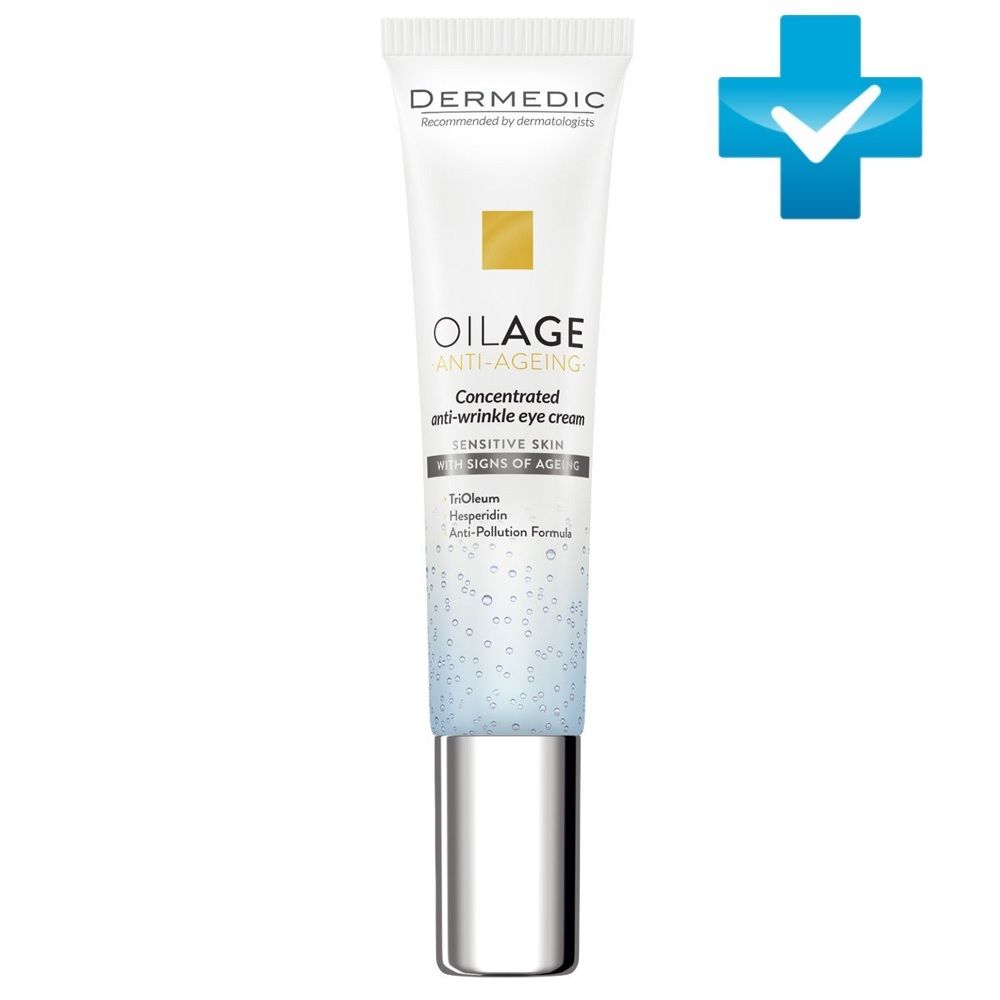 Dermedic Oilage - Концентрированный крем против морщин для кожи вокруг глаз 15 г