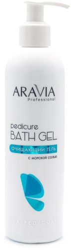 Aravia Pedicure Bath Gel Очищающий гель для ног с морской солью 300 мл Aravia Professional (Россия) купить по цене 544 руб.