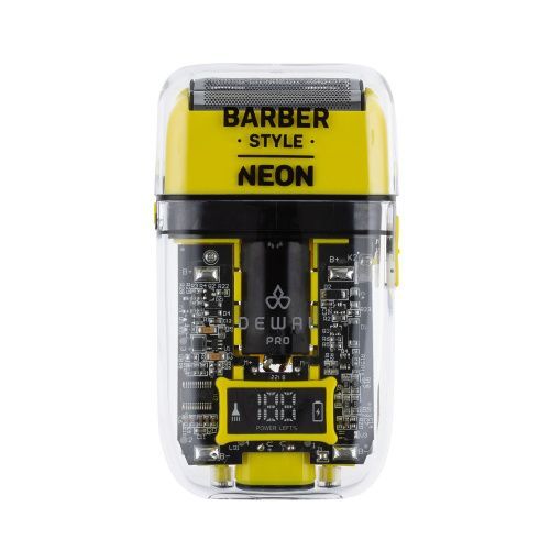 Шейвер для проработки контуров и бороды Barber Style Neon Yellow, желтый Dewal Pro (Германия) купить по цене 3 452 руб.