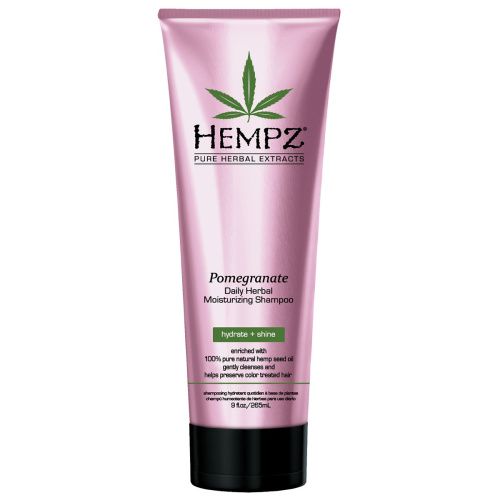 Hempz Daily Herbal Moisturizing Pomegranate Shampoo - Шампунь растительный Гранат легкой степени увлажнения 265 мл Hempz (США) купить по цене 2 336 руб.