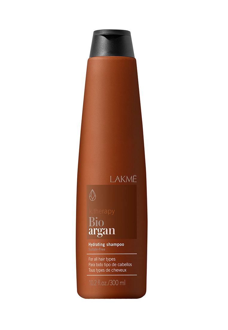 Lakme K.Therapy Bio-Argan Hydrating Shampoo - Шампунь увлажняющий с аргановым маслом 300 мл Lakme (Испания) купить по цене 1 602 руб.