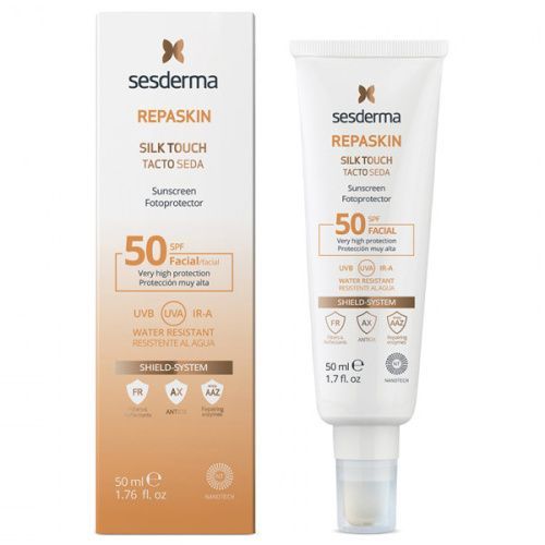 Солнцезащитное средство с нежностью шелка для лица REPASKIN SILK TOUCH Facial Sunscreen SPF 50, 50 мл Sesderma (Испания) купить по цене 4 448 руб.