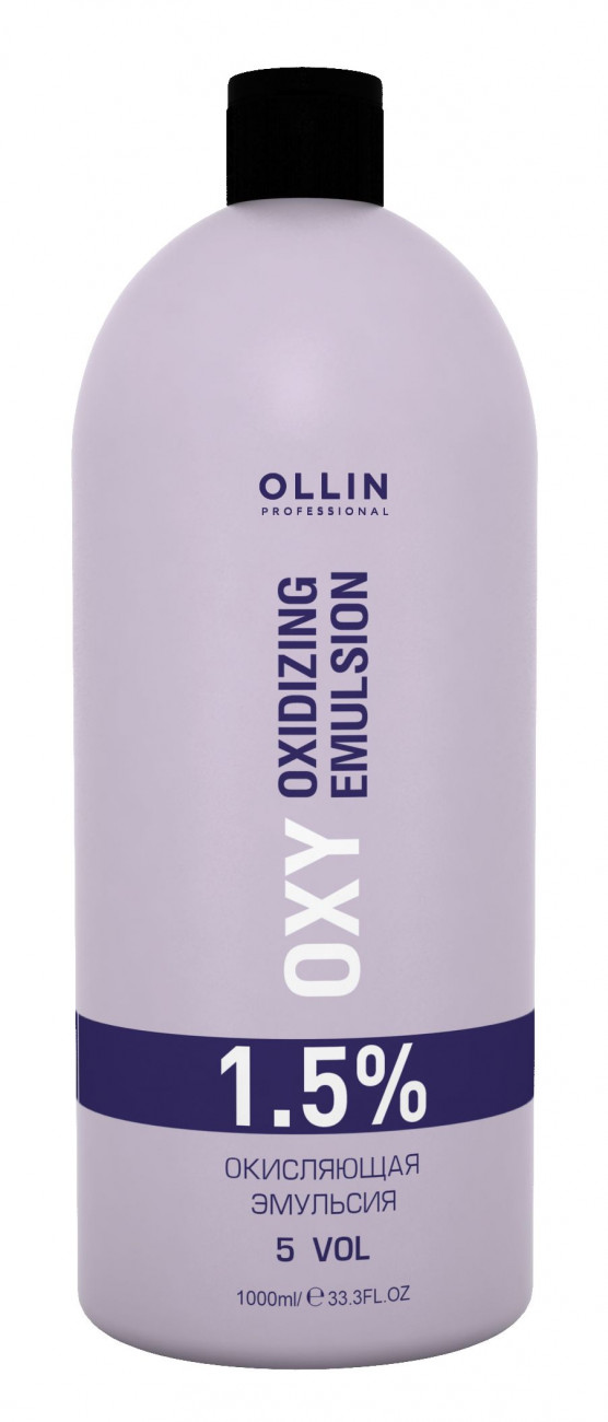 Ollin Professional Performance OXY Oxidizing Emulsion 1,5% 5vol. Окисляющая эмульсия 1000 мл
