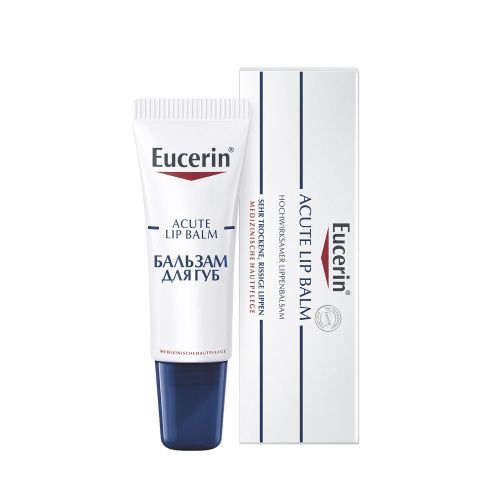 Eucerin - Успокаивающий и увлажняющий бальзам для губ для взрослых и детей 10 мл Eucerin (Польша) купить по цене 606 руб.