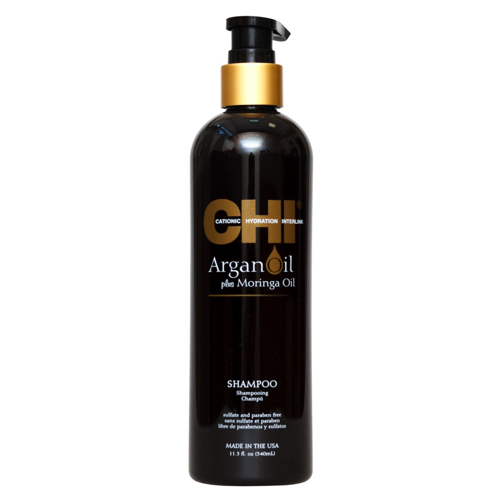 Фото - CHI Argan Oil Shampoo - Восстанавливающий шампунь с маслом арганы и дерева моринга 355 мл chi шампунь с маслом арганы и маслом моринга