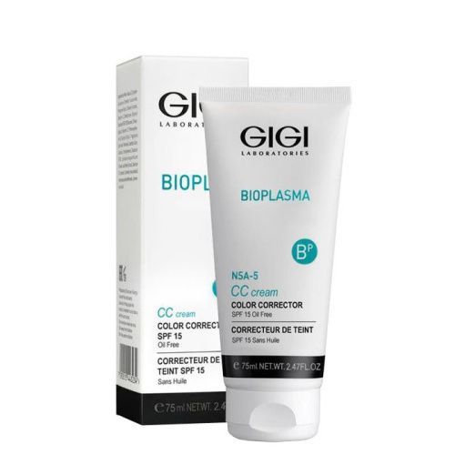 GIGI Bioplasma CC Cream - Крем для коррекции цвета кожи с SPF 15 75 мл GIGI (Израиль) купить по цене 4 606 руб.