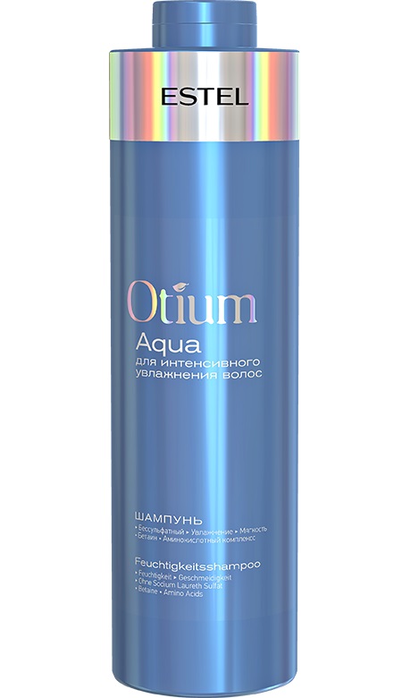 Estel Otium Aqua - Шампунь для интенсивного увлажнения волос 1000 мл Estel Professional (Россия) купить по цене 1 430 руб.