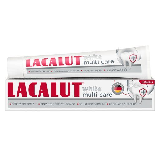 Зубная паста White Multi Care, 60 г Lacalut (Германия) купить по цене 255 руб.