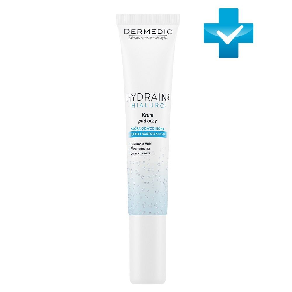 Dermedic Hydrain3 Hialuro - Крем для кожи вокруг глаз 15 гр
