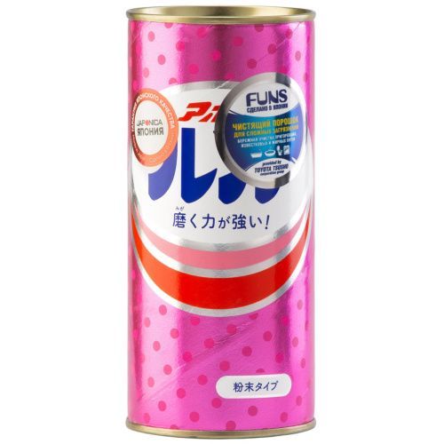 Универсальный чистящий порошок для глубоких загрязнений Apollo, 400 г Funs (Япония) купить по цене 332 руб.