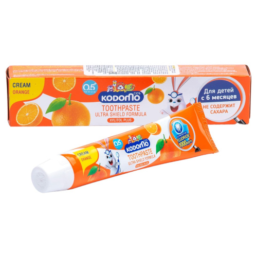 Зубная паста для детей с 6 месяцев с ароматом апельсина, 40 г Lion Thailand (Таиланд) купить по цене 156 руб.