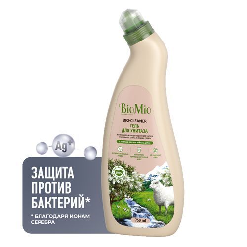 Средство для унитаза чистящее "Чайное дерево", 750 мл BioMio (Россия) купить по цене 464 руб.