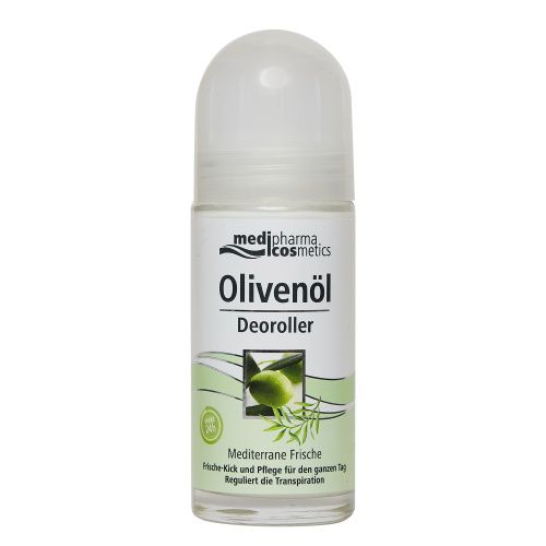 Роликовый дезодорант Olivenol "Средиземноморская свежесть", 50 мл Medipharma Cosmetics (Германия) купить по цене 574 руб.