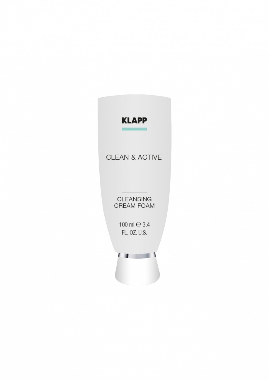 Klapp Clean & Active Cleansing Cream Foam - Очищающая крем-пенка 100 мл