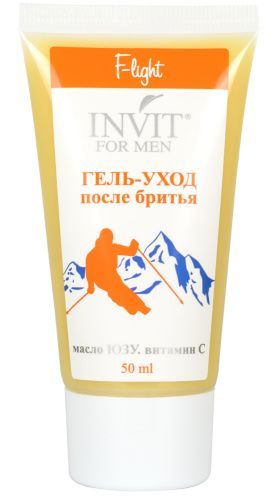 Гель-уход после бритья с маслом юзу и витамином С, 50 мл Invit (Россия) купить по цене 545 руб.