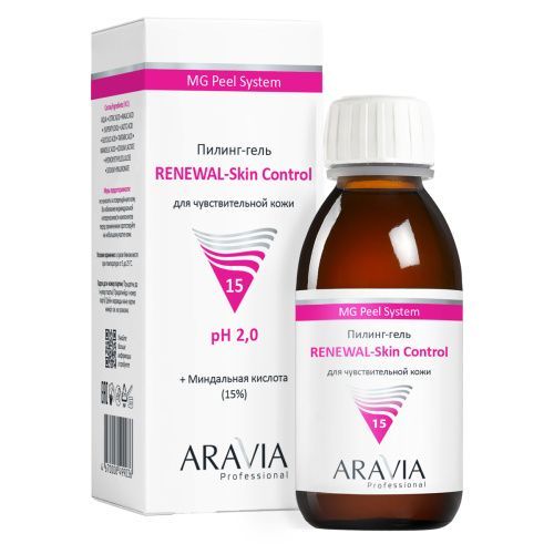 Пилинг-гель для чувствительной кожи Renewal-Skin Control, 100 мл Aravia Professional (Россия) купить по цене 1 224 руб.