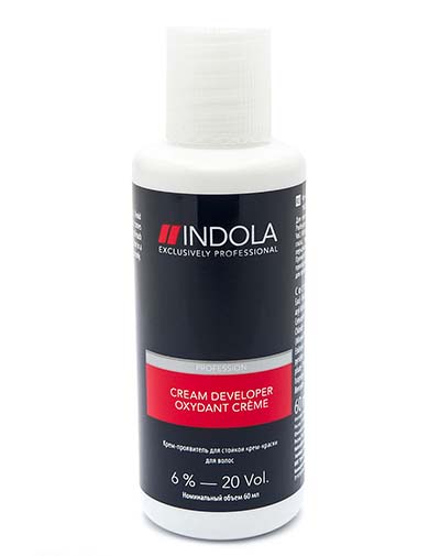Фото - Indola Cream Developer 6% 20 Vol - Крем-проявитель 6% 60 мл крем проявитель indola cream developer 9% 60 мл