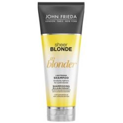 John Frieda Sheer Blonde Go Blonder - Шампунь осветляющий для натуральных, мелированных и окрашенных волос 250 мл John Frieda (Великобритания) купить по цене 883 руб.