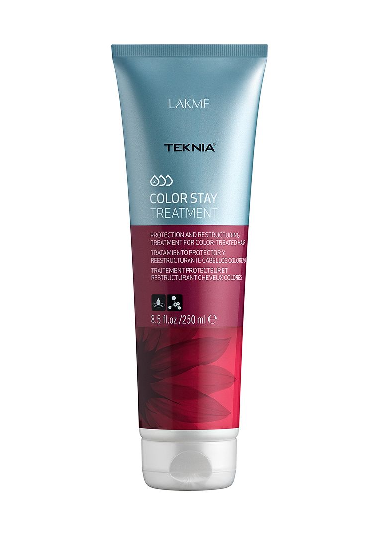 Lakme Teknia Color Stay Treatment - Средство, сохраняющее цвет и восстанавливающее структуру окрашенных волос 250 мл Lakme (Испания) купить по цене 1 256 руб.