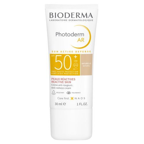 Солнцезащитный крем с тоном для кожи с покраснениями AR SPF50+, 30 мл Bioderma (Франция) купить по цене 2 021 руб.