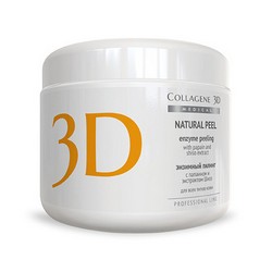 Medical Collagene 3D Natural Peel - Энзимный пилинг с папаином и экстрактом шисо 150 гр
