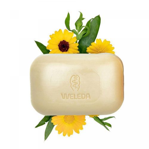 Weleda Растительное мыло с календулой и лекарственными травами 100 гр Weleda (Швейцария) купить по цене 680 руб.