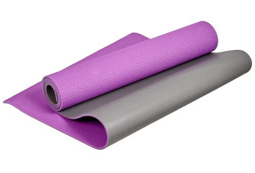 Двухслойный коврик для йоги и фитнеса, фиолетовый, 173х61х0,6 см Bradex (Израиль) купить по цене 1 490 руб.