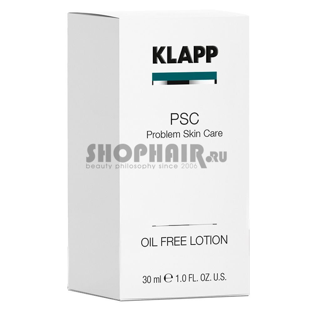 Klapp Problem Skin Care Oil Free Lotion - Нормализующий крем 30 мл Klapp (Германия) купить по цене 2 242 руб.