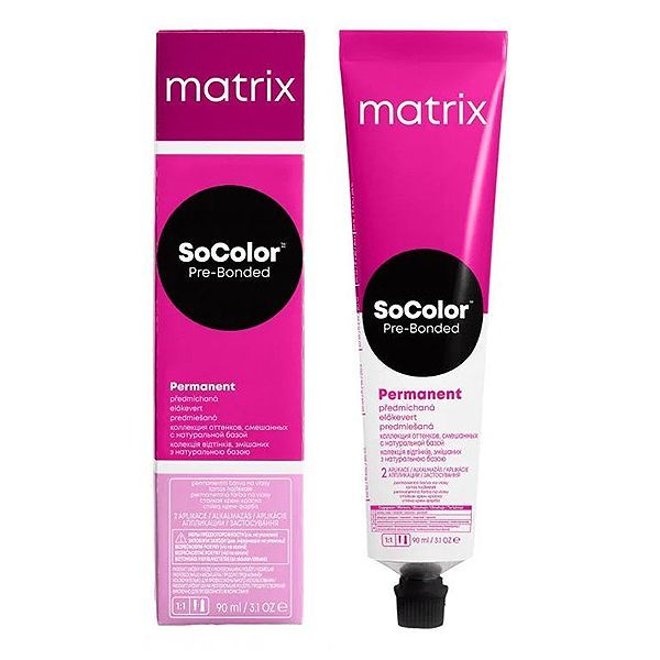 Matrix SoColor Pre-Bonded - Перманентный краситель Натуральные оттенки 11A Ультра светлый блондин пепельный 11.1 90 мл Matrix (США) купить по цене 688 руб.