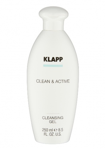 Klapp Clean and Active Cleansing Gel  - Очищающий гель 250 мл Klapp (Германия) купить по цене 2 478 руб.