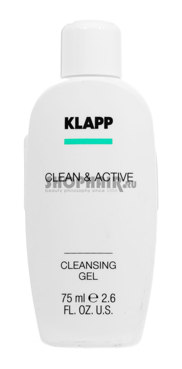 Klapp Clean & Active Cleansing Gel - Очищающий гель 75 мл Klapp (Германия) купить по цене 2 101 руб.