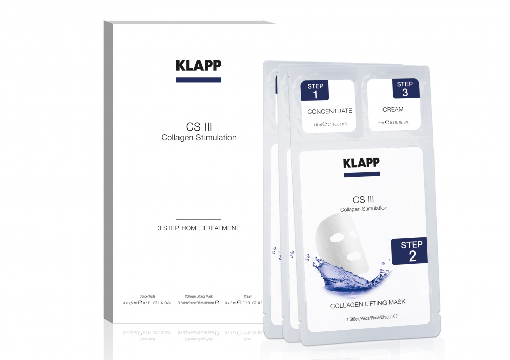 Klapp CS III 3 Step Home Treatment -  3-х шаговый процедурный набор Klapp (Германия) купить по цене 2 596 руб.