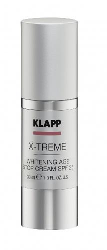 Klapp X-Treme Whitening Age Stop Spf 25 - Отбеливающий эйдж-стоп-крем SPF 25 30 мл Klapp (Германия) купить по цене 4 956 руб.