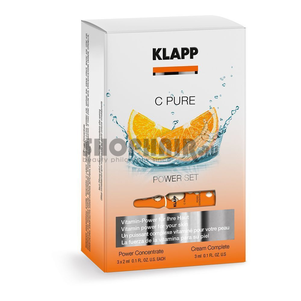 Набор C Pure Power Set 3x2 мл Klapp (Германия) купить по цене 1 738 руб.