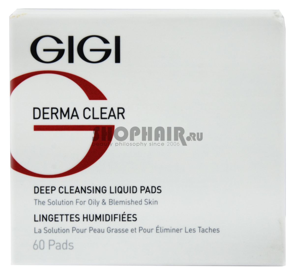 GIGI Skin Expert Derma Clear Deep Cleansing - Очищающие ватные диски   60 шт. GIGI (Израиль) купить по цене 4 421 руб.