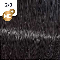 Wella Professionals Koleston Perfect - Стойкая крем-краска для волос 2/0 Черный натуральный 60 мл Wella Professionals (Германия) купить по цене 1 309 руб.
