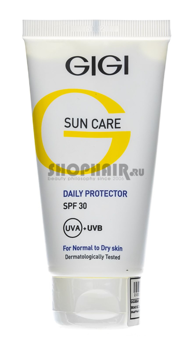 GIGI Sun Care Daily DNA Prot - Солнцезащитный антивозрастной крем для сухой кожи SPF30 75 мл GIGI (Израиль) купить по цене 4 232 руб.