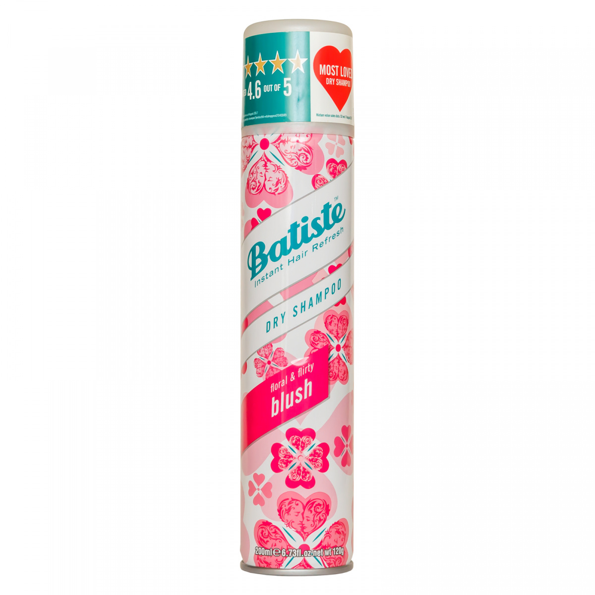 Batiste Dry Shampoo Blush - Сухой шампунь с цветочным ароматом 200 мл Batiste Dry Shampoo (Великобритания) купить по цене 638 руб.