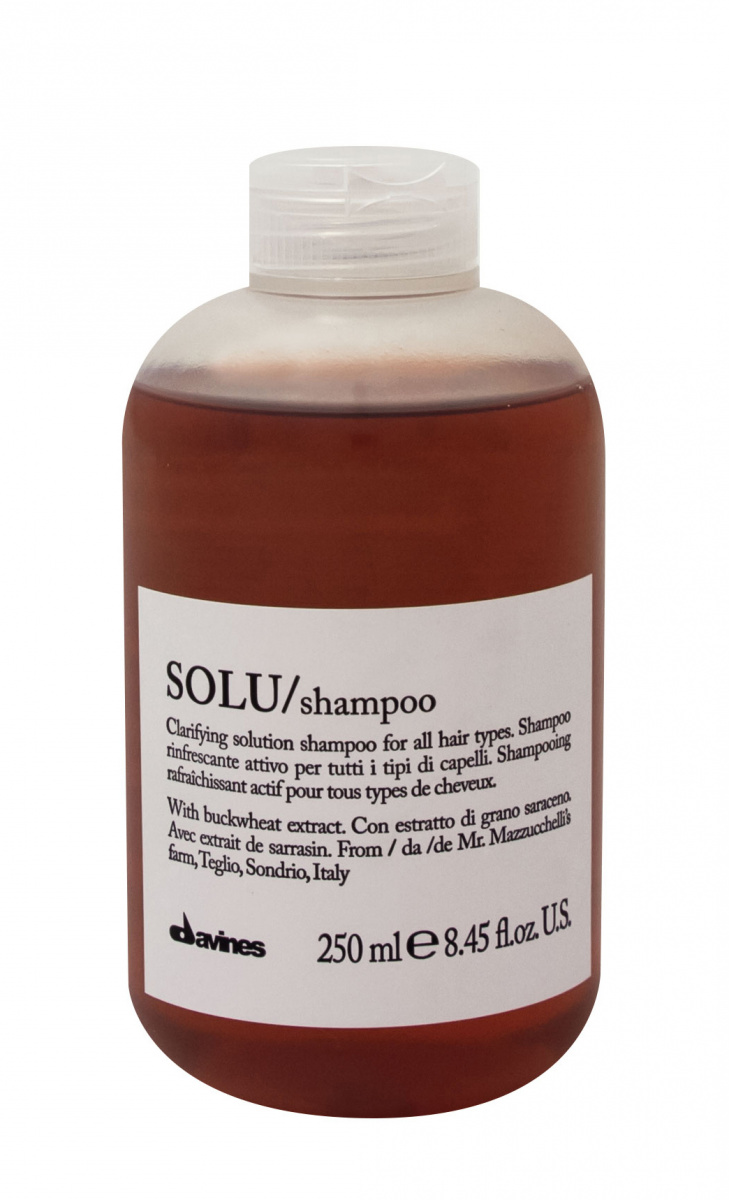 Davines Essential Haircare New Solu Shampoo - Активно освежающий шампунь для глубокого очищения волос 250 мл Davines (Италия) купить по цене 1 913 руб.