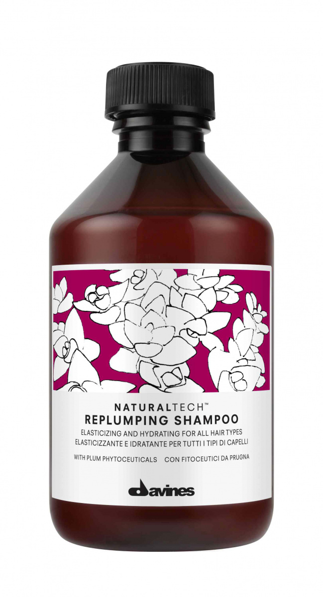 Davines New Natural Tech Replumping Shampoo - Уплотняющий шампунь 250 мл Davines (Италия) купить по цене 2 356 руб.