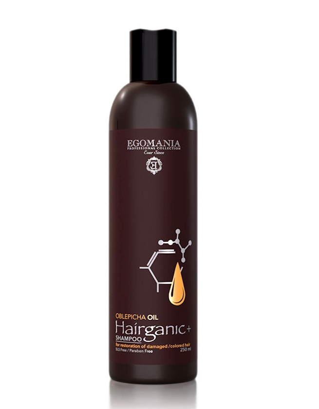 Egomania Professional Shampoo Oblepicha Oil - Шампунь с маслом облепихи для восстановления поврежденных волос 250 мл Egomania Professional (Израиль) купить по цене 922 руб.